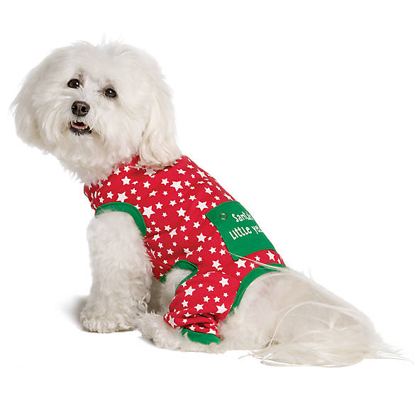 Petsmart Dog Pajamas Unique Pet Holiday™ &quot;santa S Little Yelper&quot; Christmas Dog Pjs