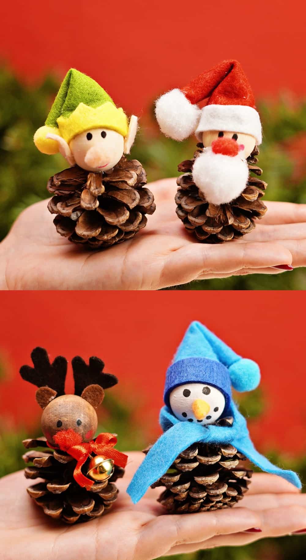 Pine Cone Xmas Crafts Best Of Pine Cone Christmas Craft Best Pine Cone Crafts