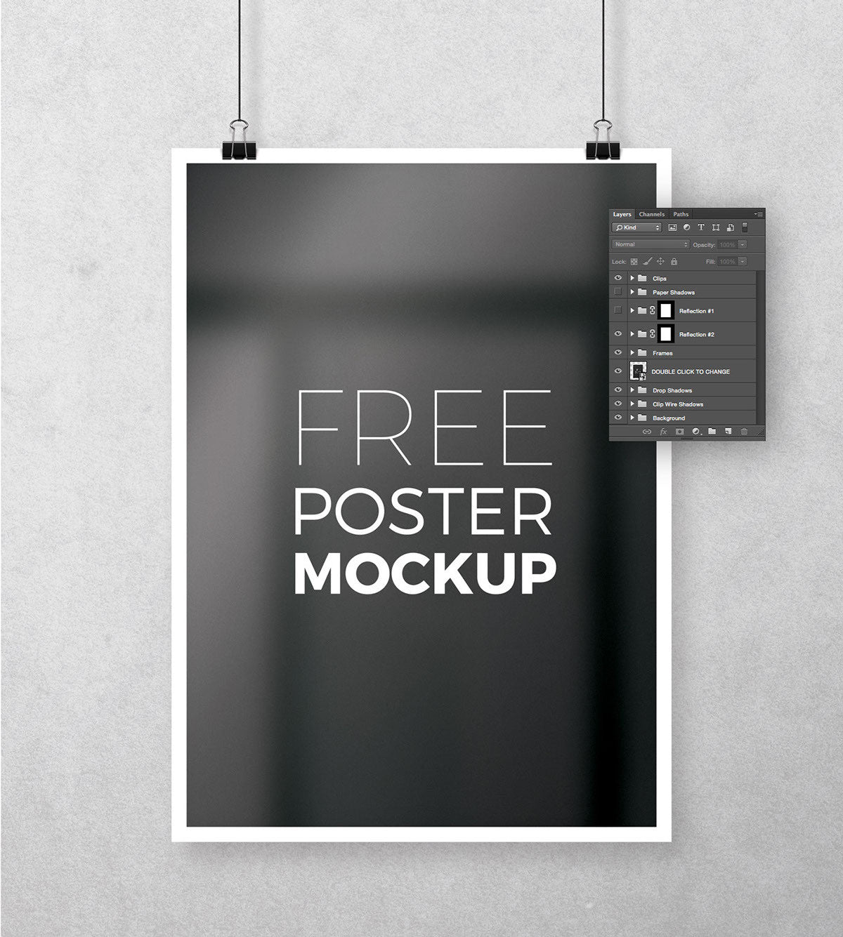 Poster Mock Up Free Fresh Free Multipurpose Shop Poster Mockup Creativebooster