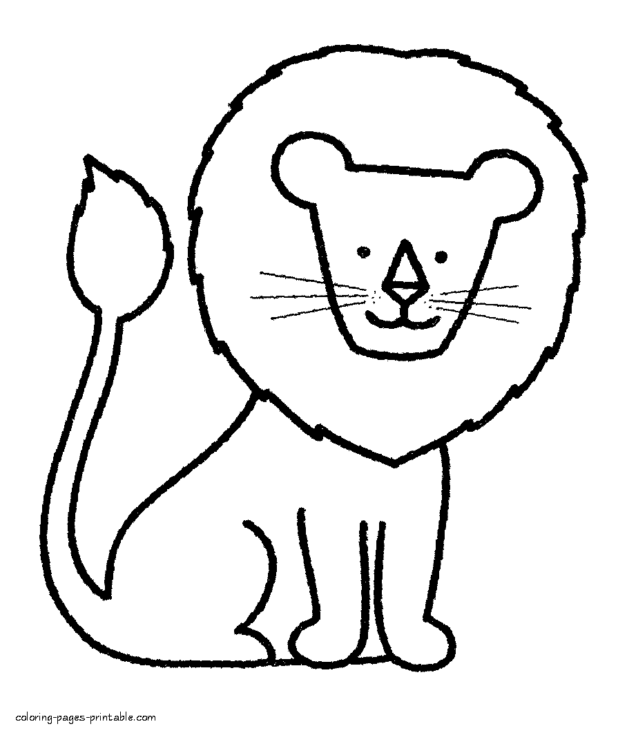 Preschool Animal Coloring Pages Unique Animals Preschool Colouring Pages Coloring Pages Printable