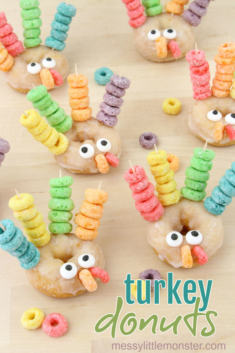 Preschool Thanksgiving Treats New Turkey Donuts Thanksgiving Treats for Kids