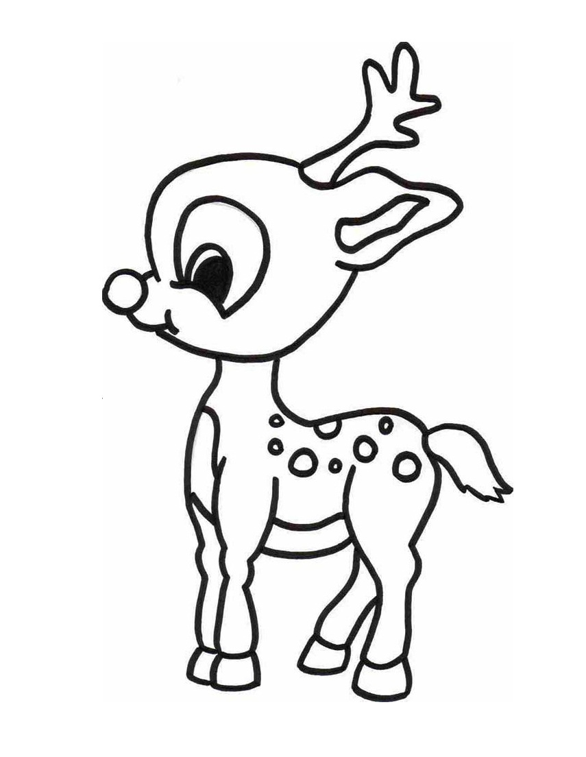 Printable Rudolph Coloring Pages Inspirational Free Printable Rudolph Coloring Pages for Kids