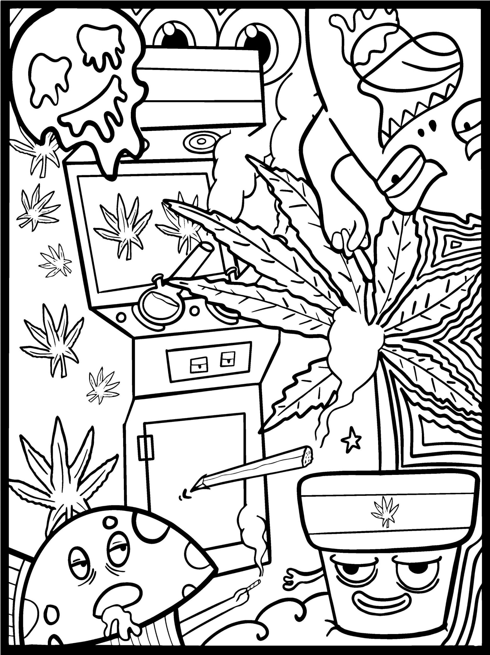 Printable Stoner Coloring Pages Lovely Free Printable Stoner Coloring Pages