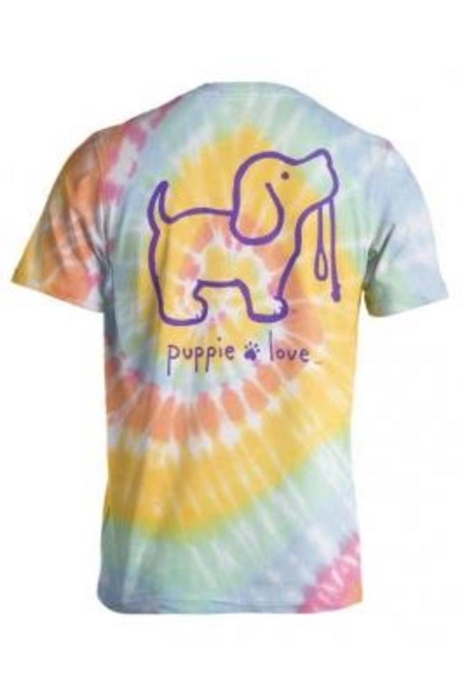 Puppy Love T Shirts Awesome Puppy Love Tie Dye Pup