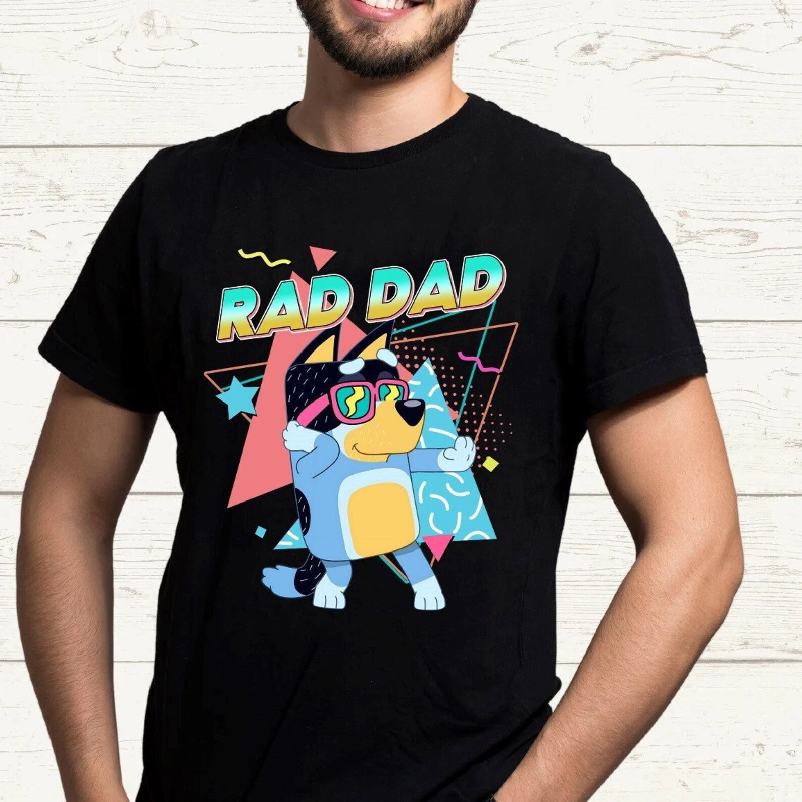 Rad Dad Shirt Luxury Rad Dad Bluey Shirt Rockatee