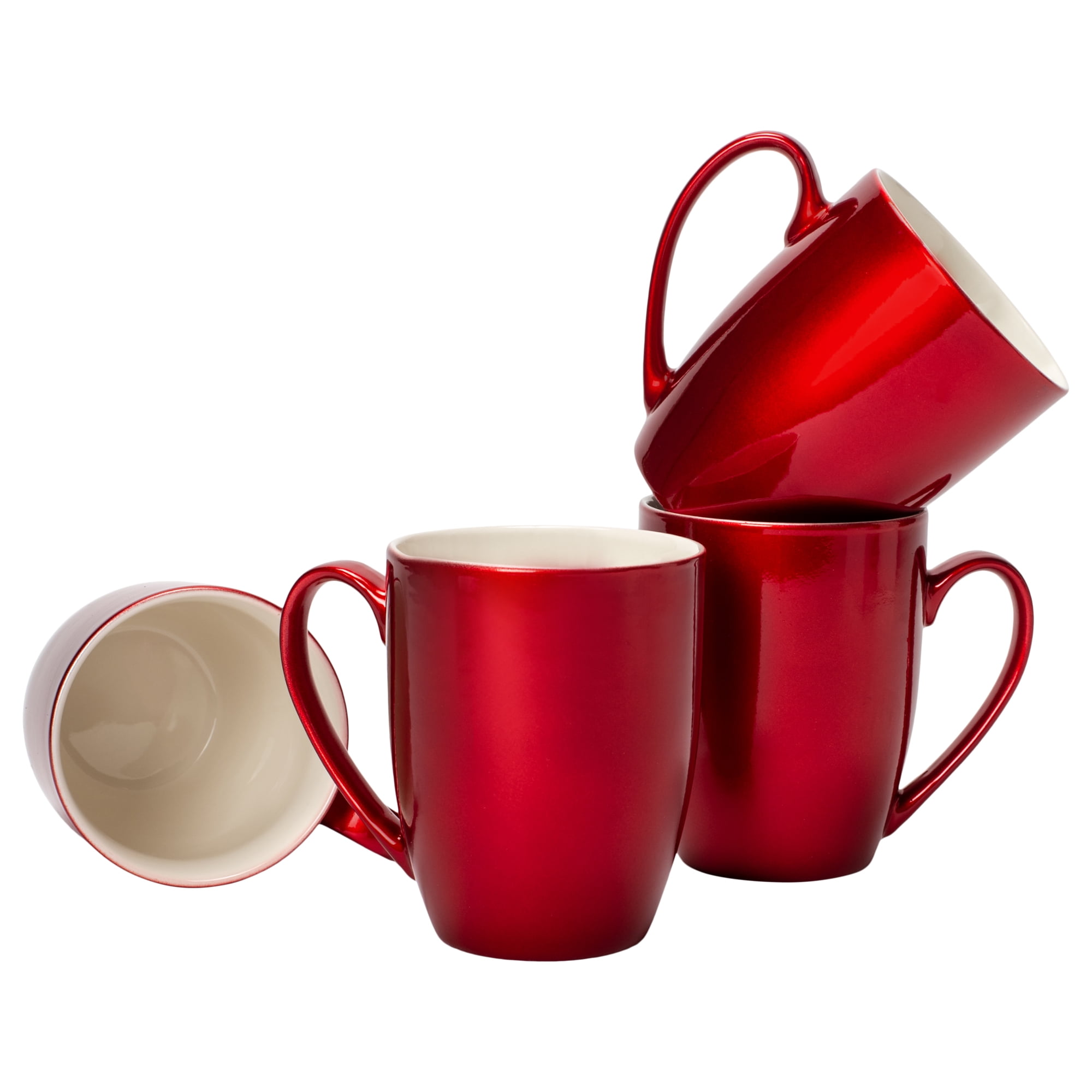 Red Coffee Mugs Fresh Cardinal Red Glossy Finish 10 Ounce New Bone China Coffee Cup Mugs Set