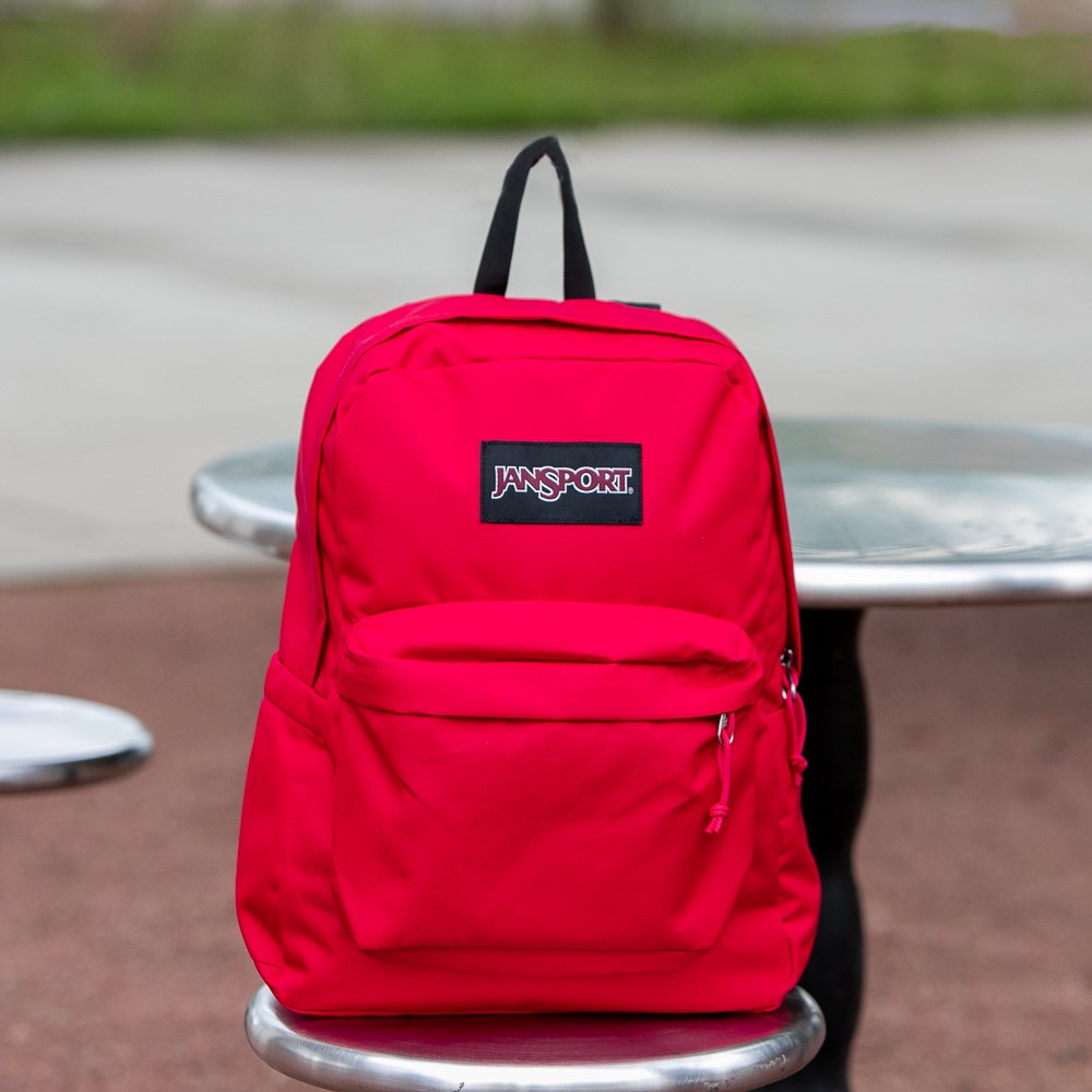 Red Jansport Backpack Unique Jansport Superbreak Plus Backpack Red Tape