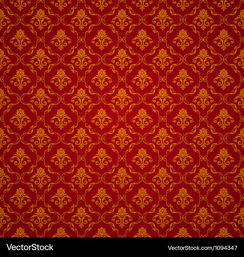 Red Pattern Background Elegant Red Seamless Wallpaper Pattern Royalty Free Vector Image