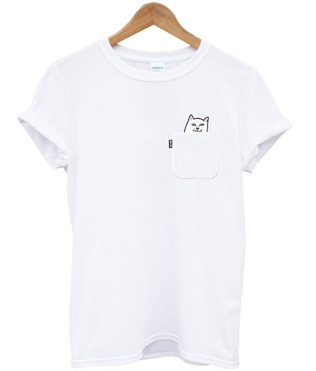 Ripndip Cat Shirt Lovely Ripndip Cat Pocket T Shirt