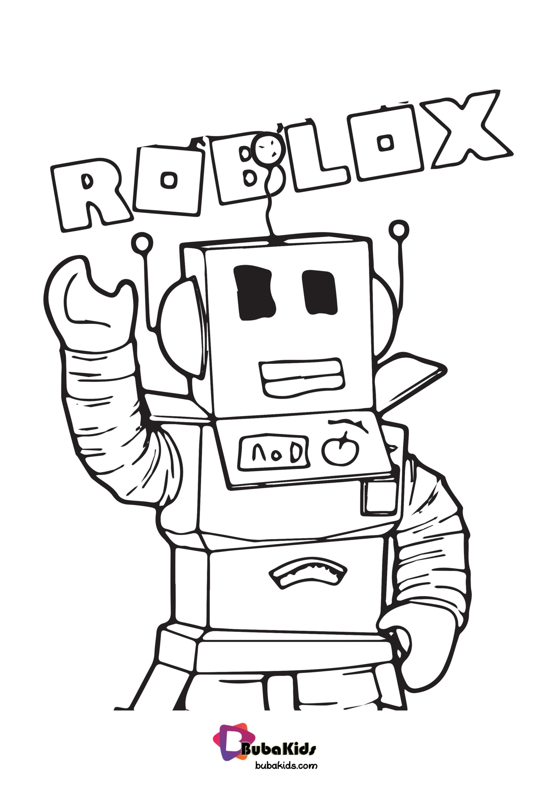 Roblox Coloring Page Fresh Printable Roblox Coloring Pages