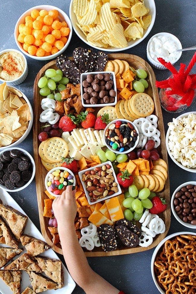 Salty Snacks for Party New Sweet and Salty Snack Board