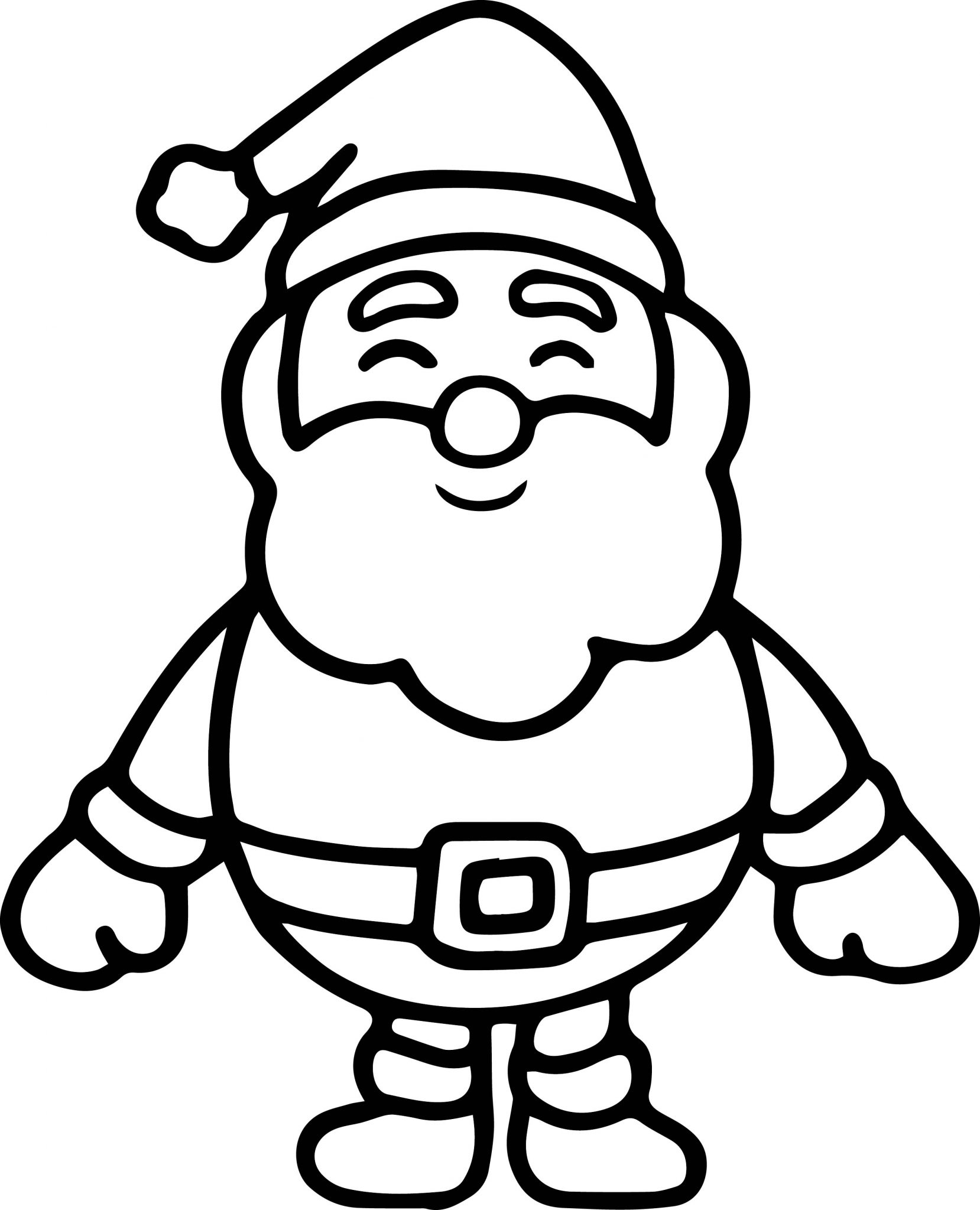 Santa Images for Colouring Luxury Santa Claus Very Cute Small Coloring Page – Wecoloringpage