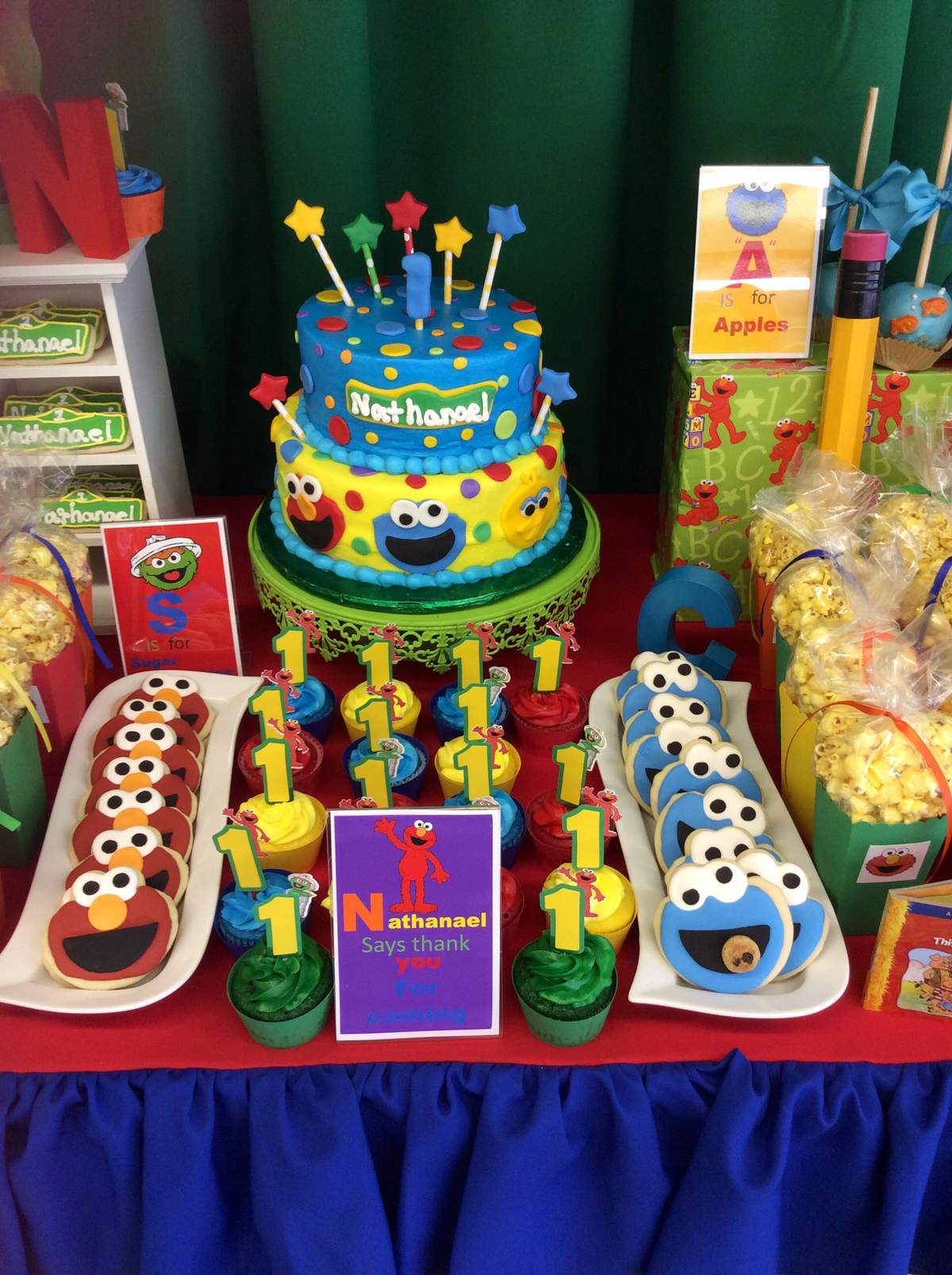 Sesame Street Birthday Party Luxury Sesame Street Birthday Party Ideas 5 Of 17