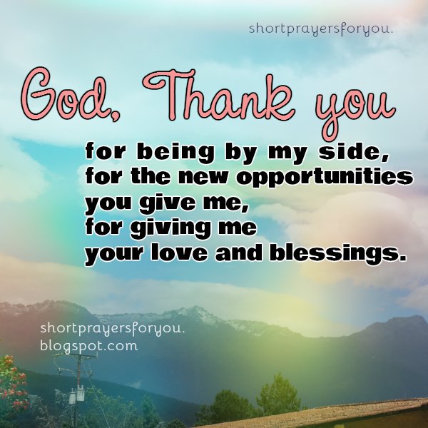 Short Prayer for Thanking God Beautiful Thank You God Short Prayer