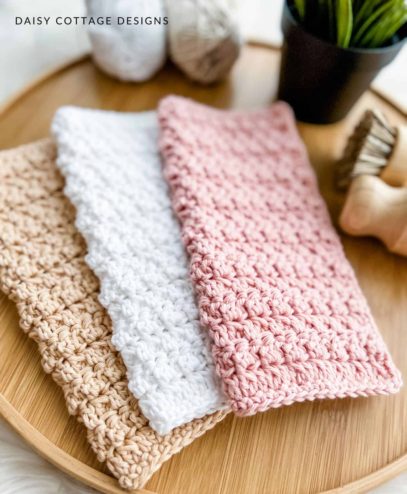 Simple Crochet Dishcloth Pattern Elegant 9 Easy Crochet Dishcloth Patterns Beginner Friendly Daisy Cottage