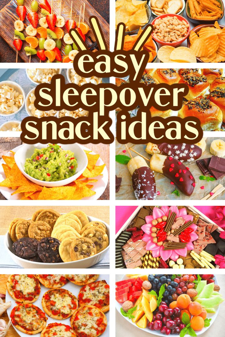 Sleepover Snacks List Beautiful Best Sleepover Snacks List