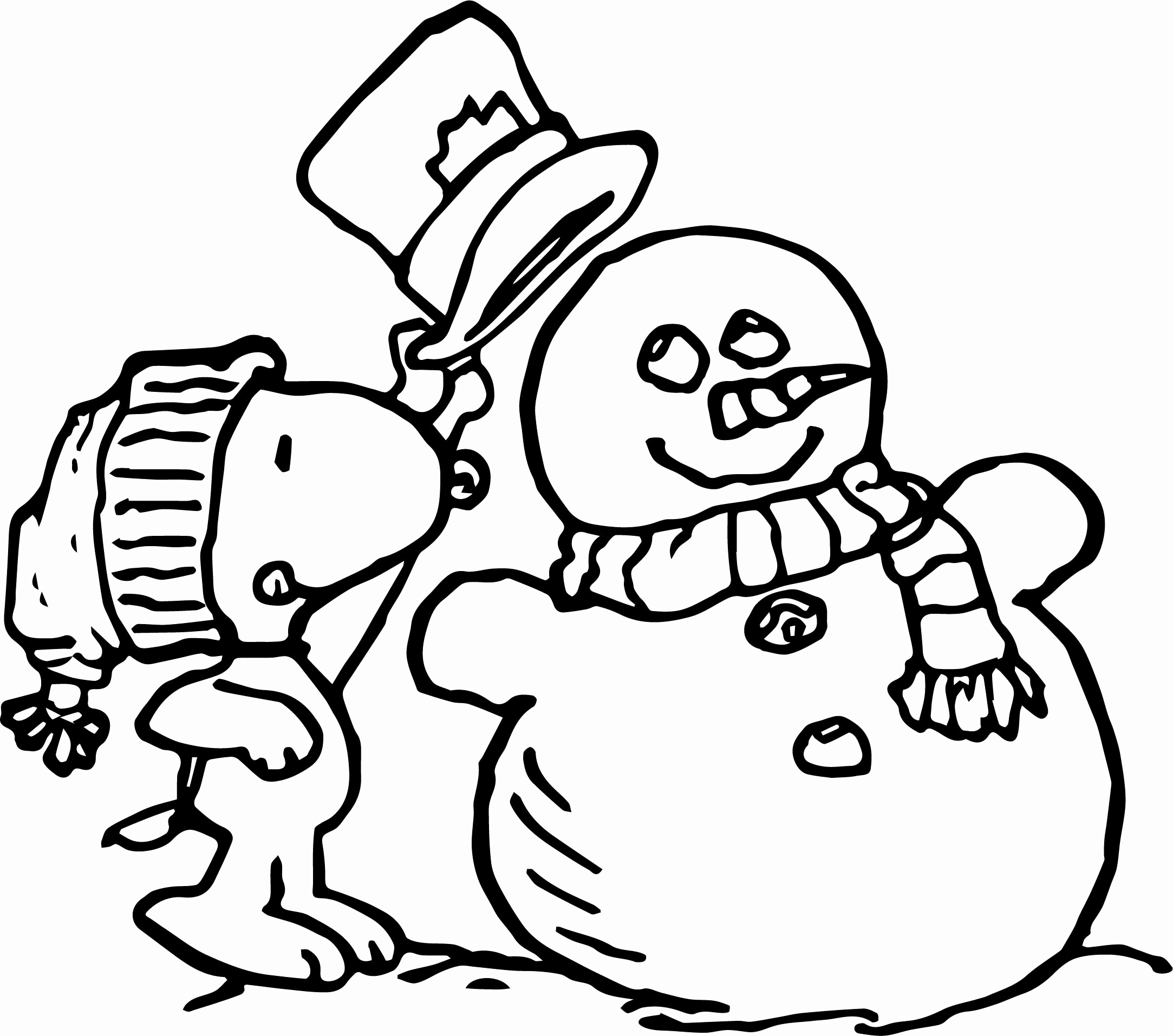 Snow Day Coloring Page Awesome Snow Day Coloring Page at Getcolorings