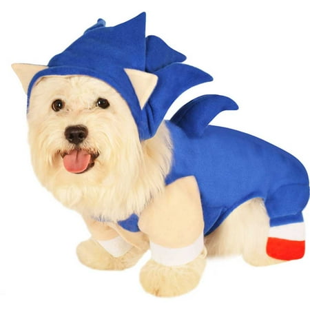 Sonic Dog Costume Fresh sonic the Hedgehog Pet Costume Walmart