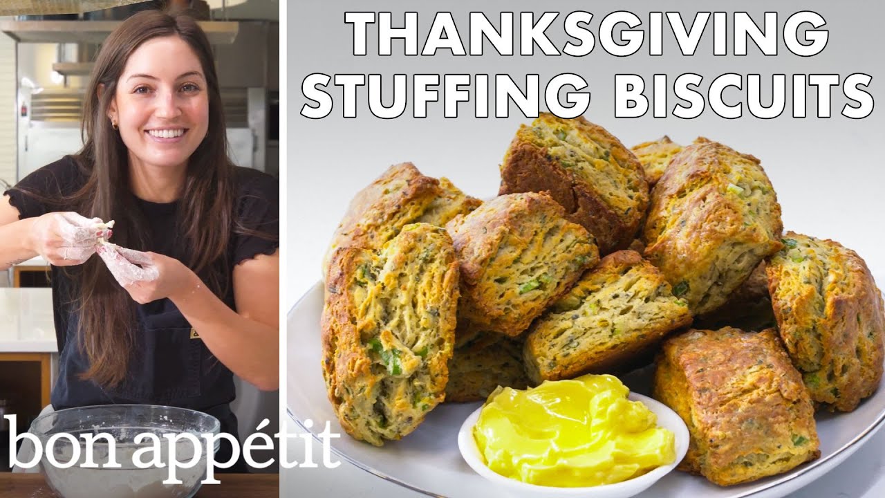 Stuffing Bon Appetit Elegant How to Make Thanksgiving Stuffing Biscuits