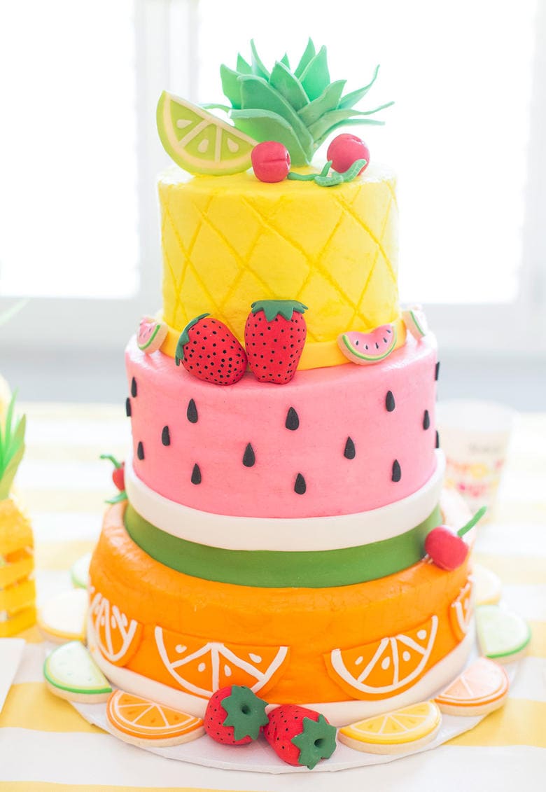 Summer themed Cake Luxury Roundup Of the Best Summer Cakes Tutorials and Ideas