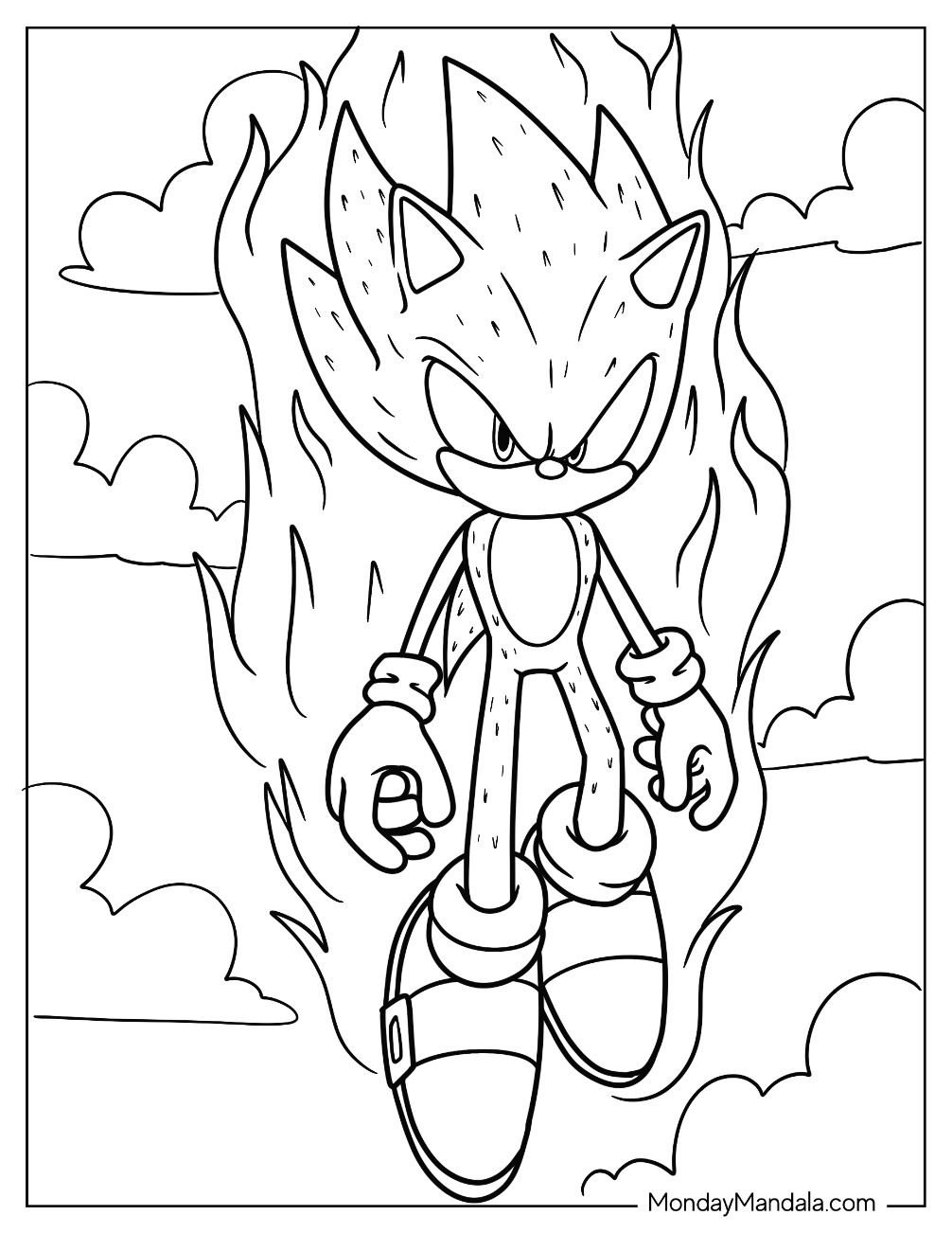 Super sonic Coloring Pages Luxury 20 Super sonic Coloring Pages Free Pdf Printables