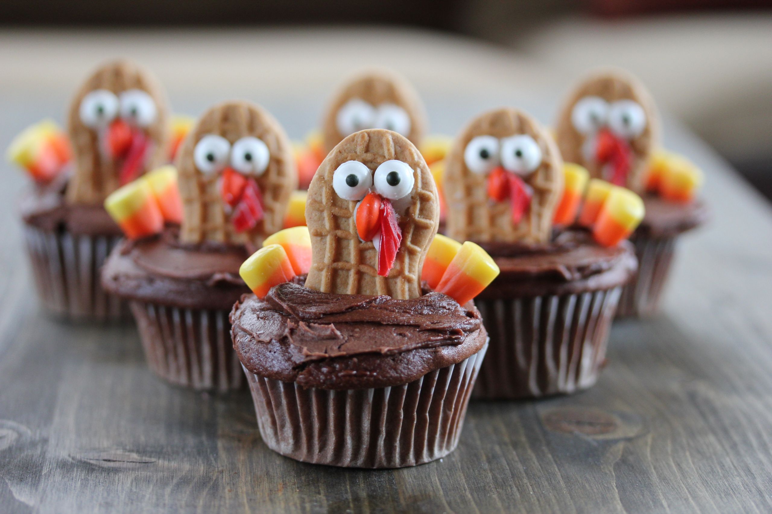 Thanksgiving Cupcake Decorating Ideas Elegant Nutter butter Turkey Cupcakes for Thanksgiving Frugal Bites