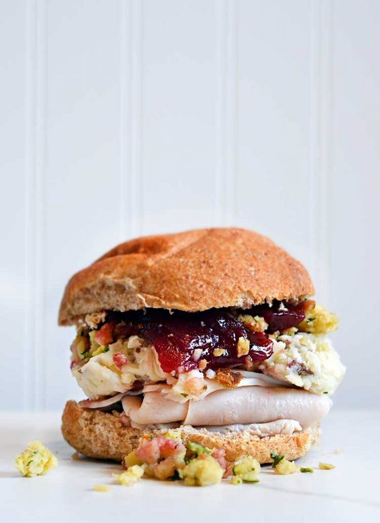 Thanksgiving Dinner Sandwich Lovely Thanksgiving Sandwich A Recipe From Nelliebellie