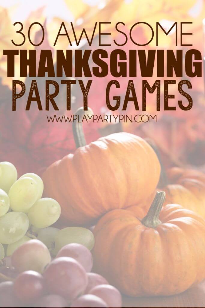 Thanksgiving Group Ideas Unique 30 Incredibly Entertaining Thanksgiving Games to Play with Family