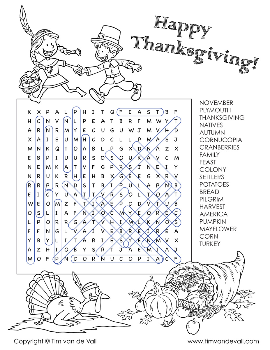 Thanksgiving Word Search Answers Inspirational Clue Search Puzzles Answer Key Thanksgiving