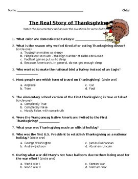 The Real Thanksgiving Story for Students Beautiful the Real Story Of Thanksgiving by Matt S Boredom Busters