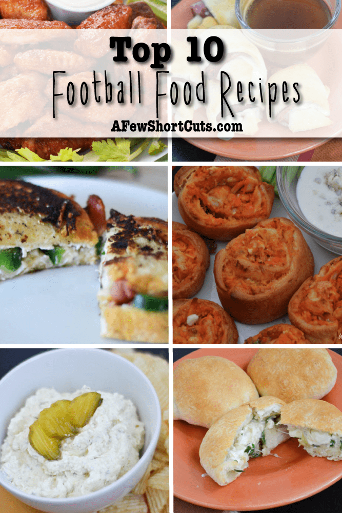 Top 10 Football Foods Unique top 10 Football Food Recipes A Few Shortcuts