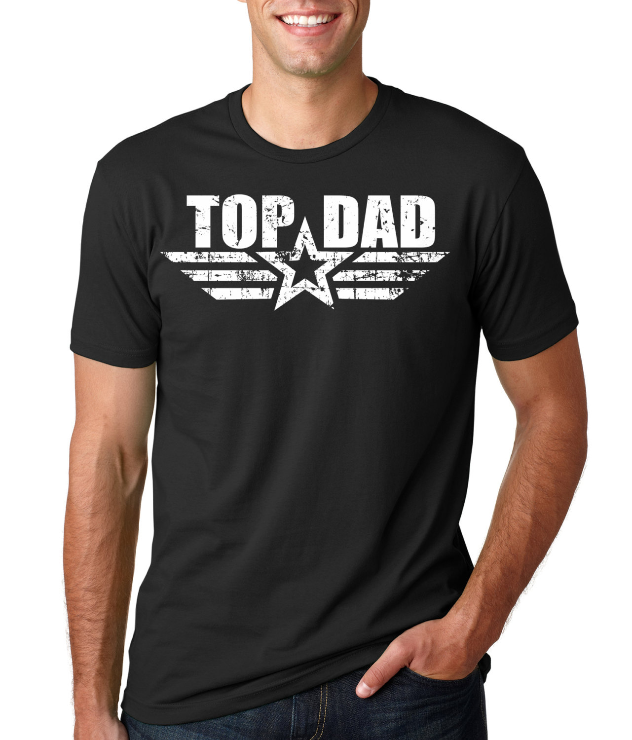 Top Dad Shirt Unique top Dad Gift for Father Daddy Birthday Gift Best Dad T Shirt