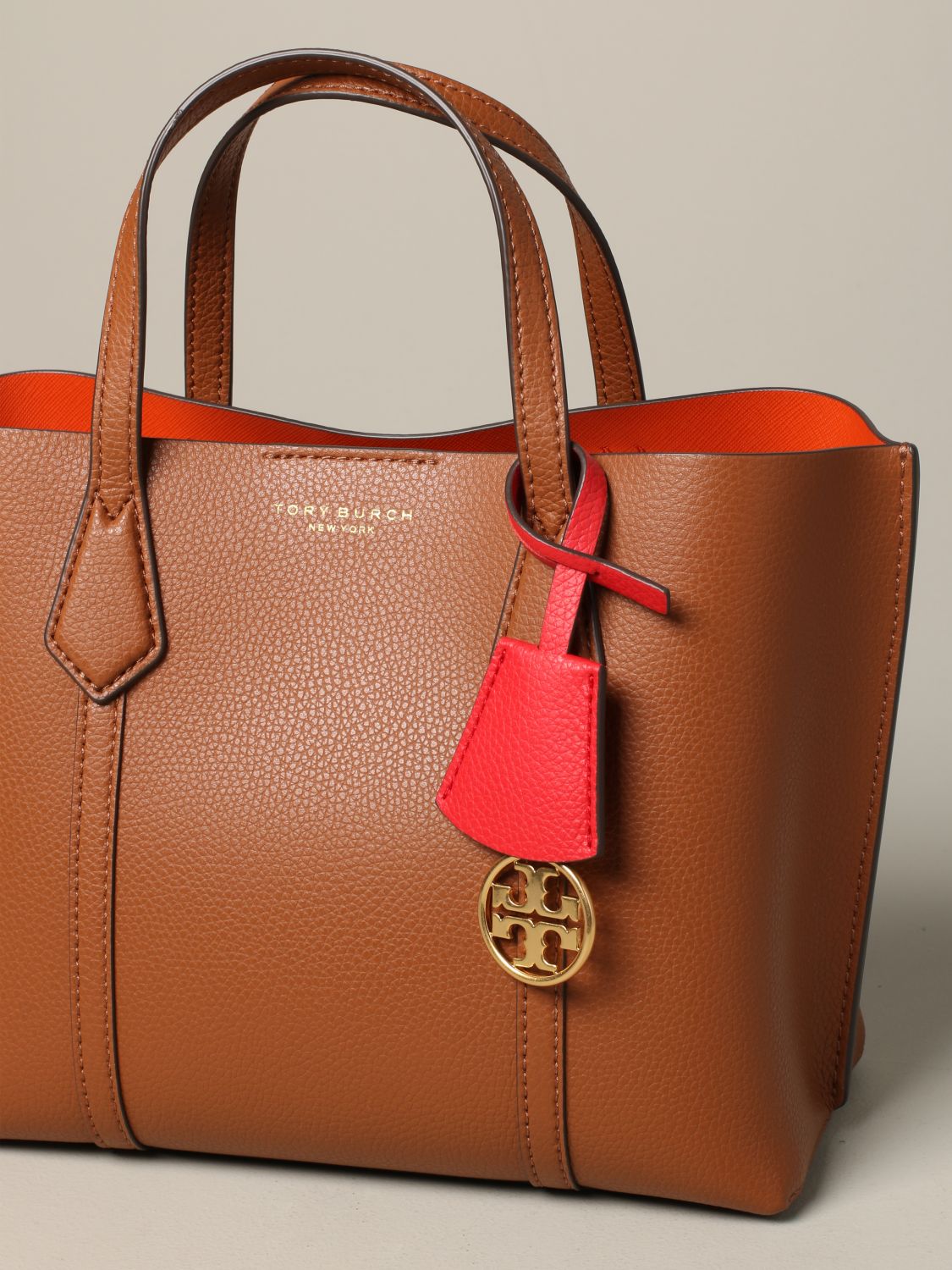 Tory Burch Bags Outlet Inspirational tory Burch Outlet tote Bag In Leather with Logo Brown