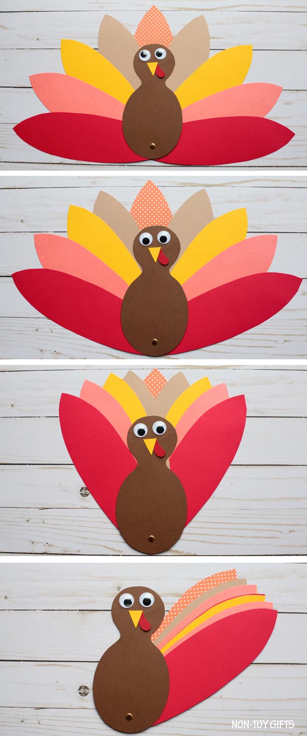 Turkey Craft Paper Lovely Paper Turkey Craft with Template Thanksgiving Craft for Kids