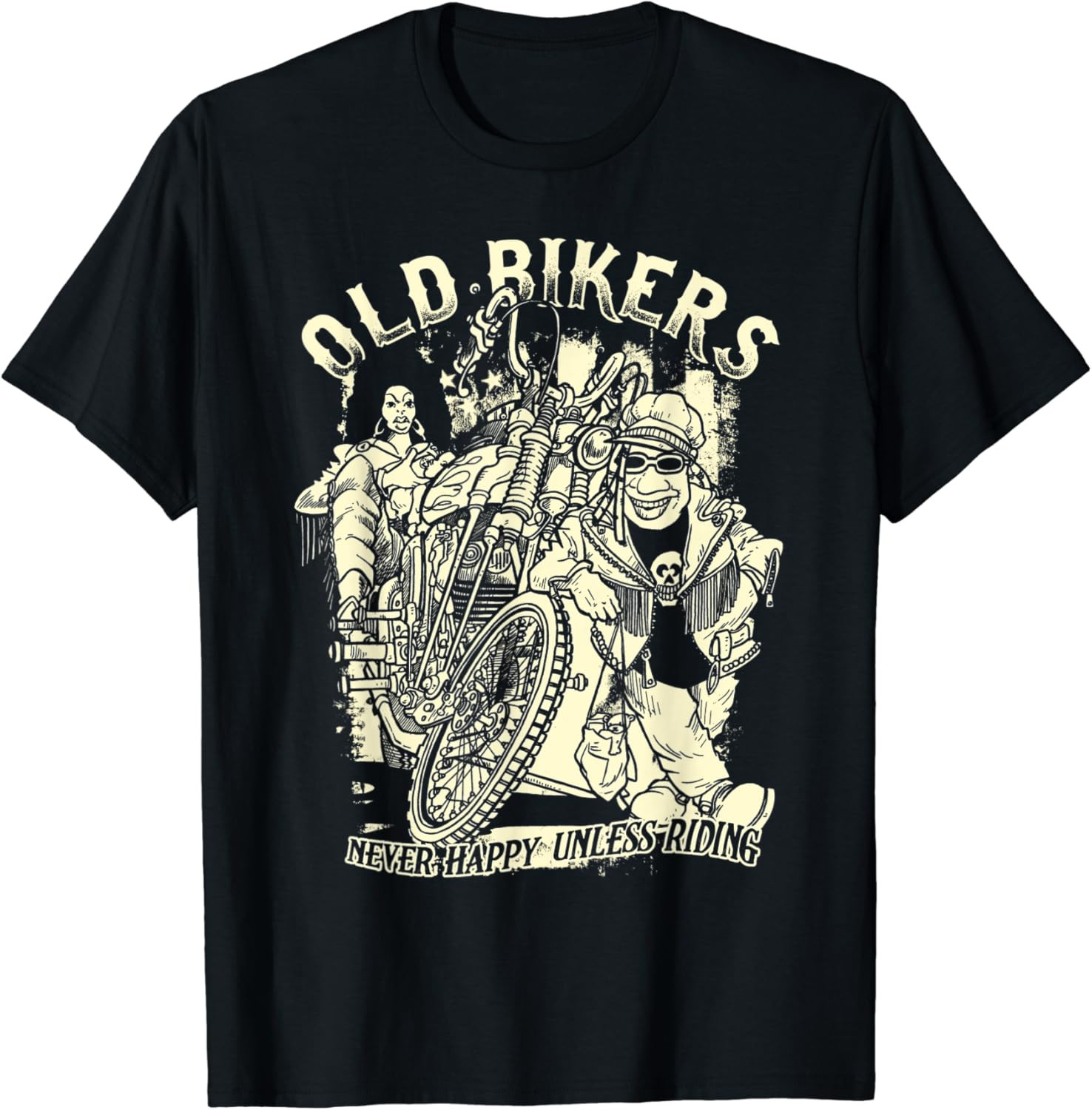 Vintage Biker T Shirts Best Of Old Bikers Classic