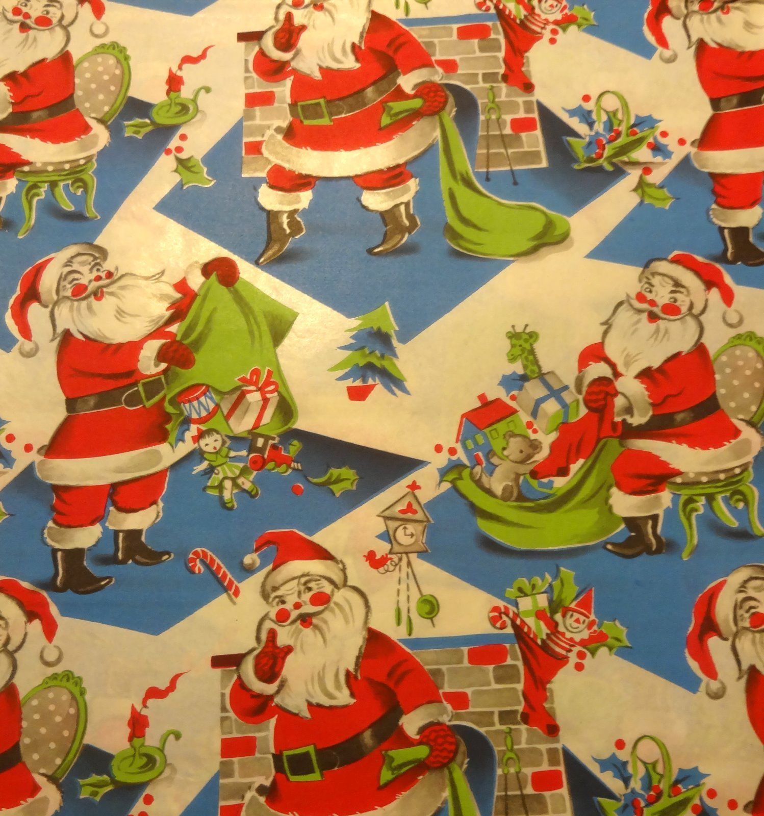 Vintage Style Christmas Wrapping Paper Elegant Christmas Wrapping Paper Retro