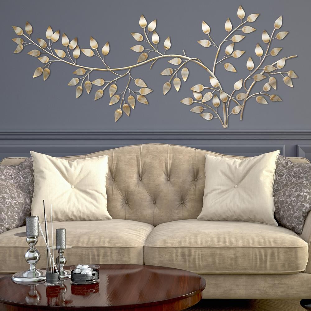 Wall Art Leaves Luxury 30 Inspirations Flowing Leaves Wall Decor