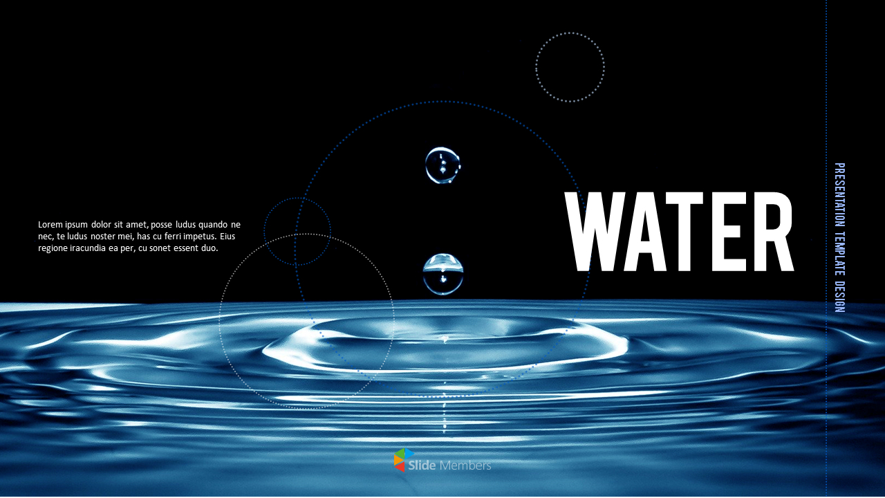 Water Powerpoint Template Best Of Water Simple Powerpoint Template Design