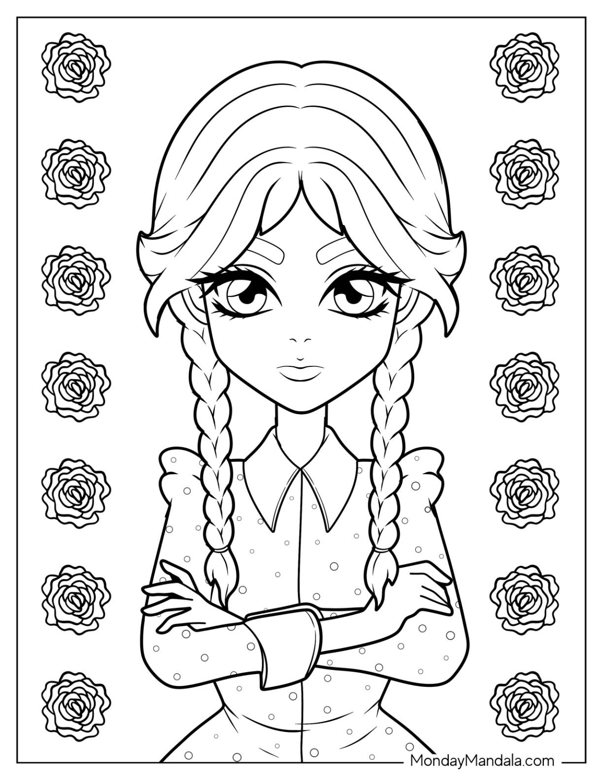 Wednesday Colouring Pages Best Of 20 Wednesday Coloring Pages Free Pdf Printables