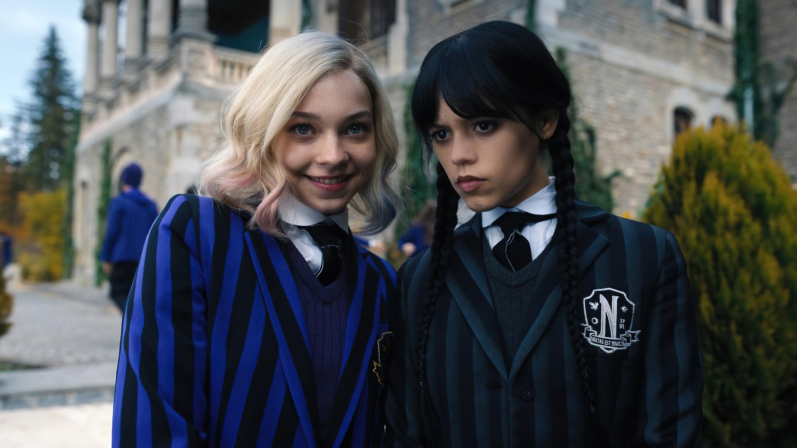 Wednesday Wallpaper 4k Lovely 🔥 Download Wednesday Addams Jenna ortega Series 4k Wallpaper iPhone Hd