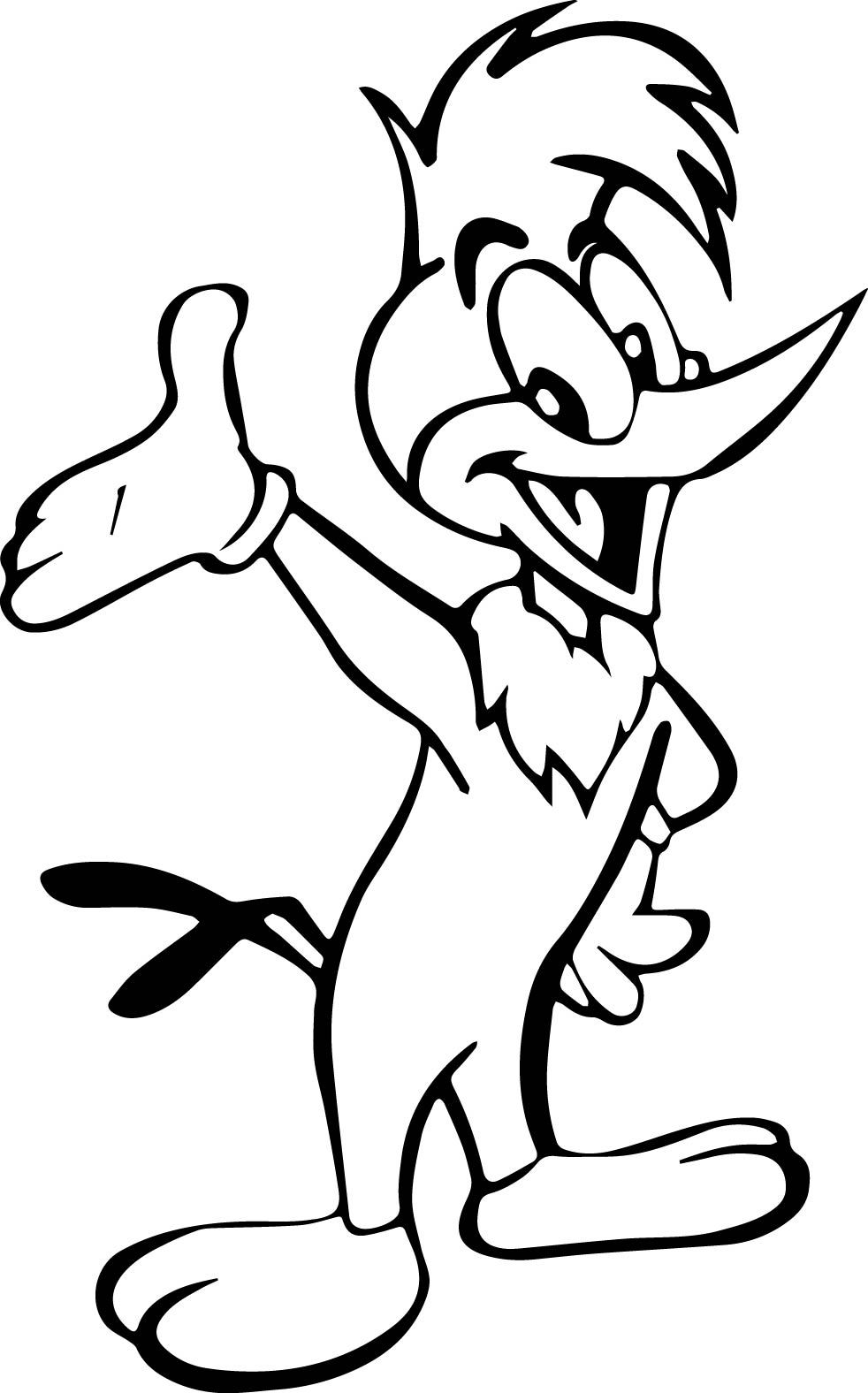 Woody Woodpecker Coloring Pages Inspirational 58 Woody Woodpecker Coloring Pages Just Kids