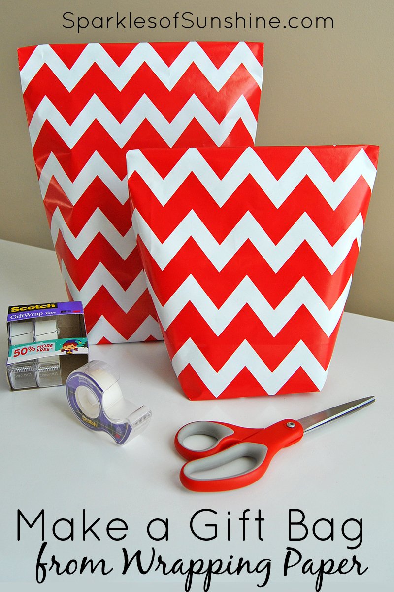 Wrapping Paper and Gift Bags Unique How to Make A Gift Bag From Wrapping Paper In 5 Simple Steps