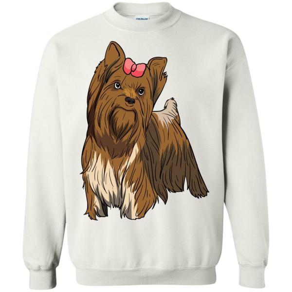 Yorkshire Terrier Sweatshirt Unique Yorkshire Terrier Dog Sweatshirt Boys Girls Men Women Kids Youth 2