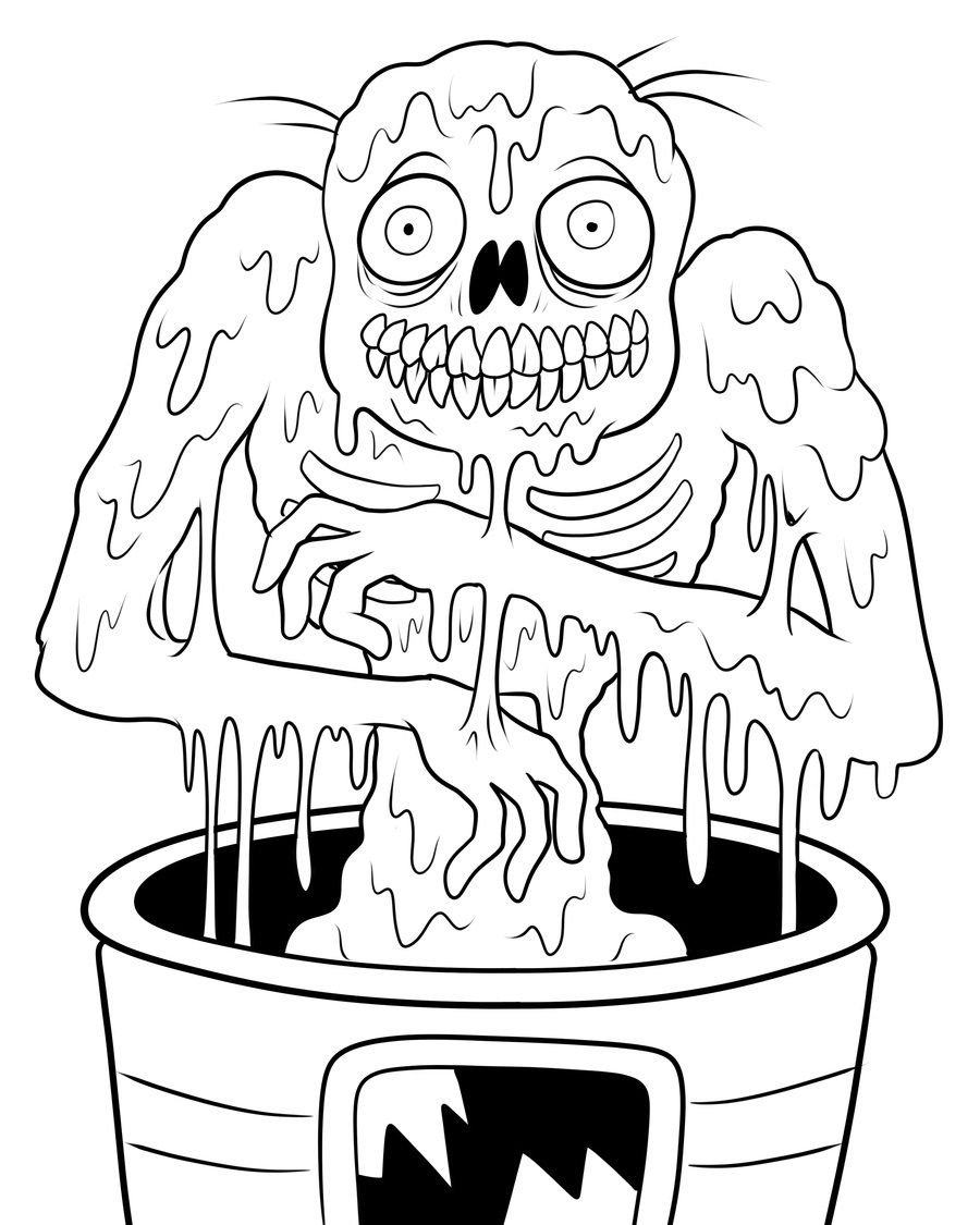 Zombie Printable Coloring Pages Fresh Free Printable Zombies Coloring Pages for Kids