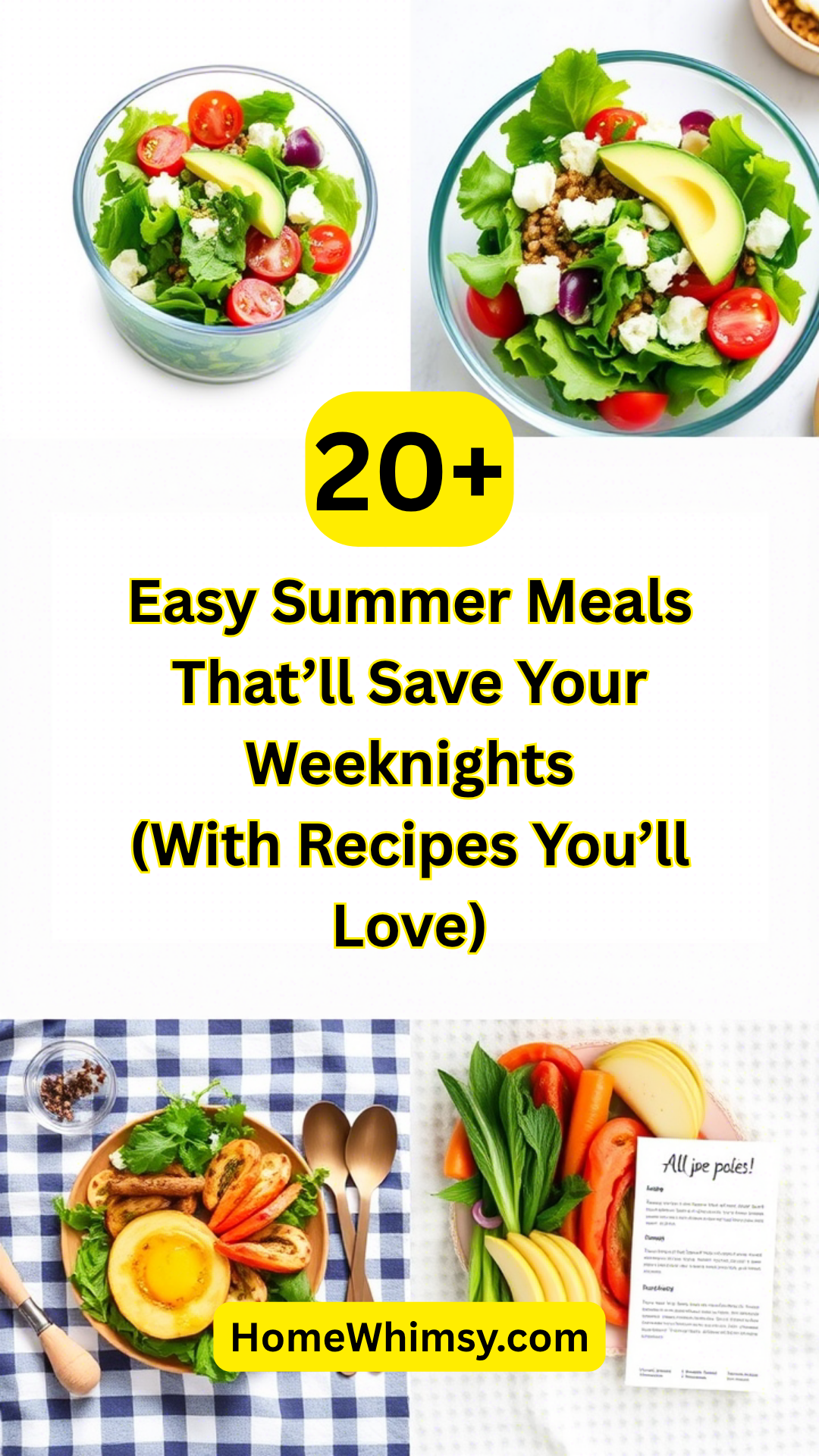 20 Easy Summer Meals That’ll Save Your Weeknights