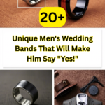 25 Unique Men's Wedding Bands That Will Make Him Say Yes!