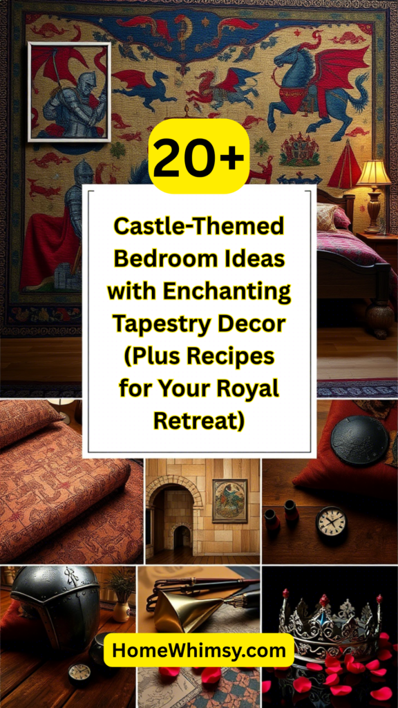 Castle-Themed Bedroom Ideas with Enchanting Tapestry Decor (Plus Recipes for Your Royal Retreat)