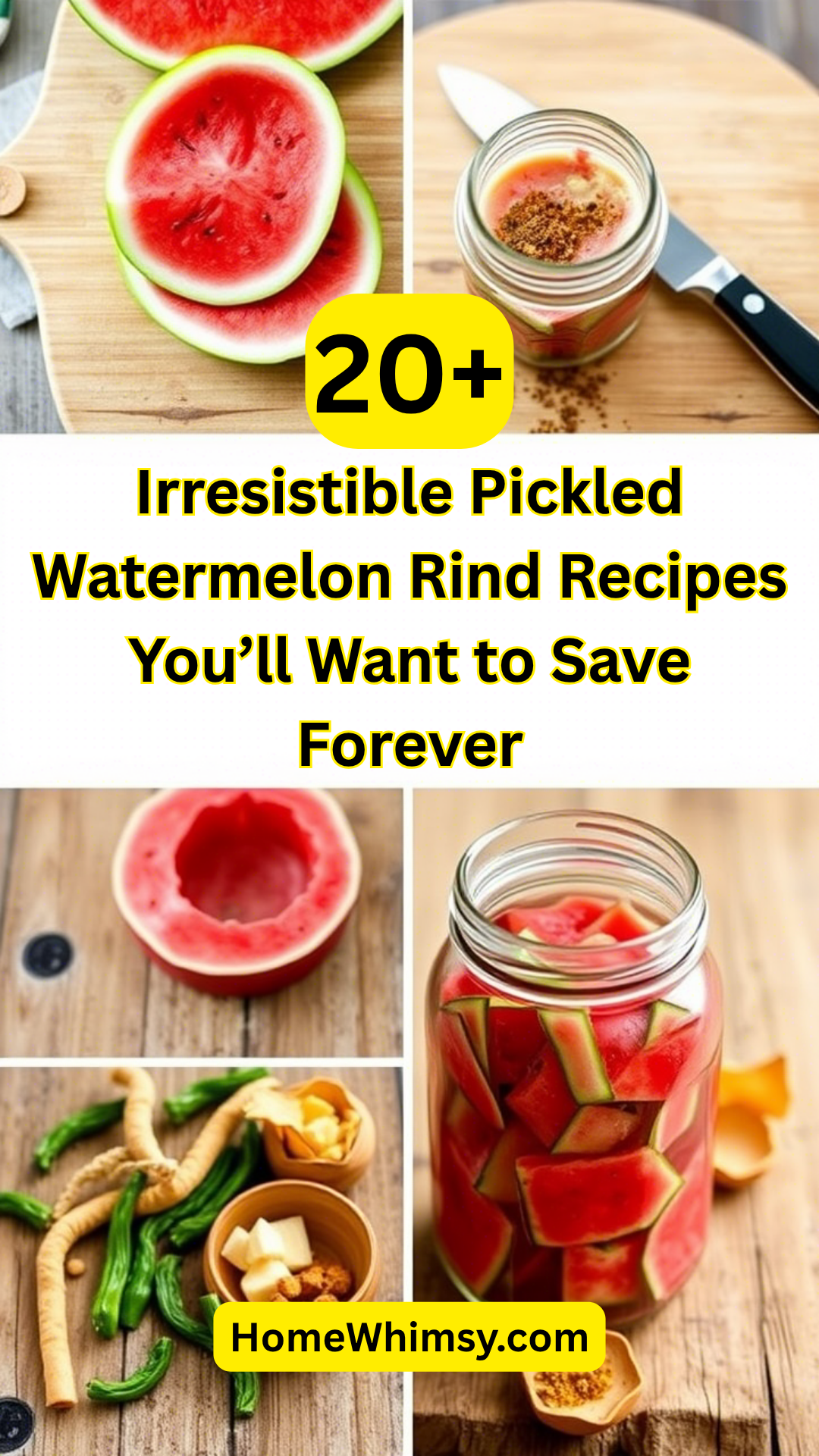 How to Make 20+ Irresistible Pickled Watermelon Rind Recipes You’ll Want to Save Forever