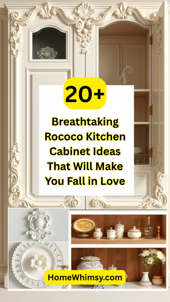 Breathtaking Rococo Kitchen Cabinet Ideas That Will Make You Fall in Love