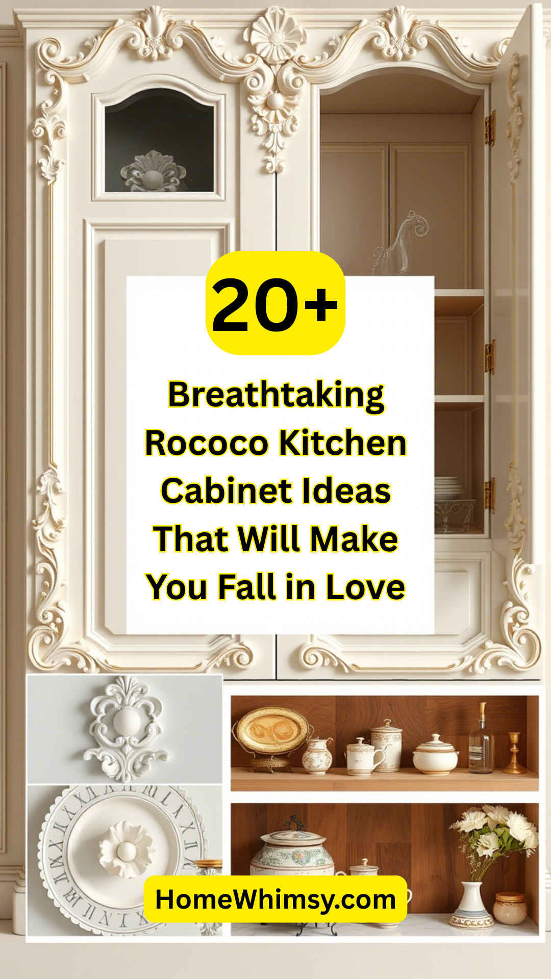 Breathtaking Rococo Kitchen Cabinet Ideas That Will Make You Fall in Love